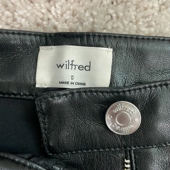 Aritzia Melina Leather Pants - Picture 2 of 3